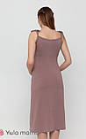 Cарафан для вагітних та годуючих мам Dolores XS Коричневий SF-21.072, фото 3