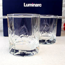 Низькі склянки для віскі Luminarc Рош 340 мл 6 шт (P7349), фото 3