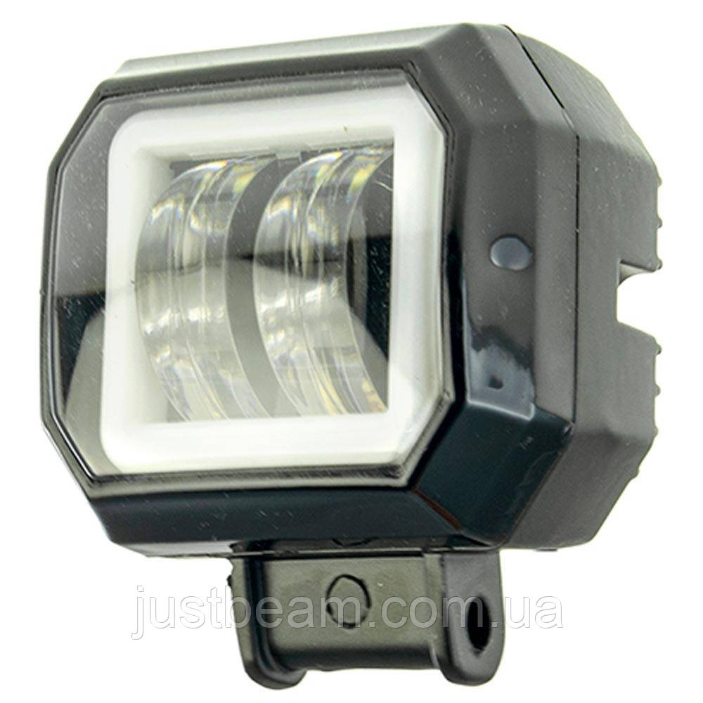 Фара светодиодная LED Cyclone WL-F5 20W Cree+COB Ring SP - фото 2 - id-p1396347108