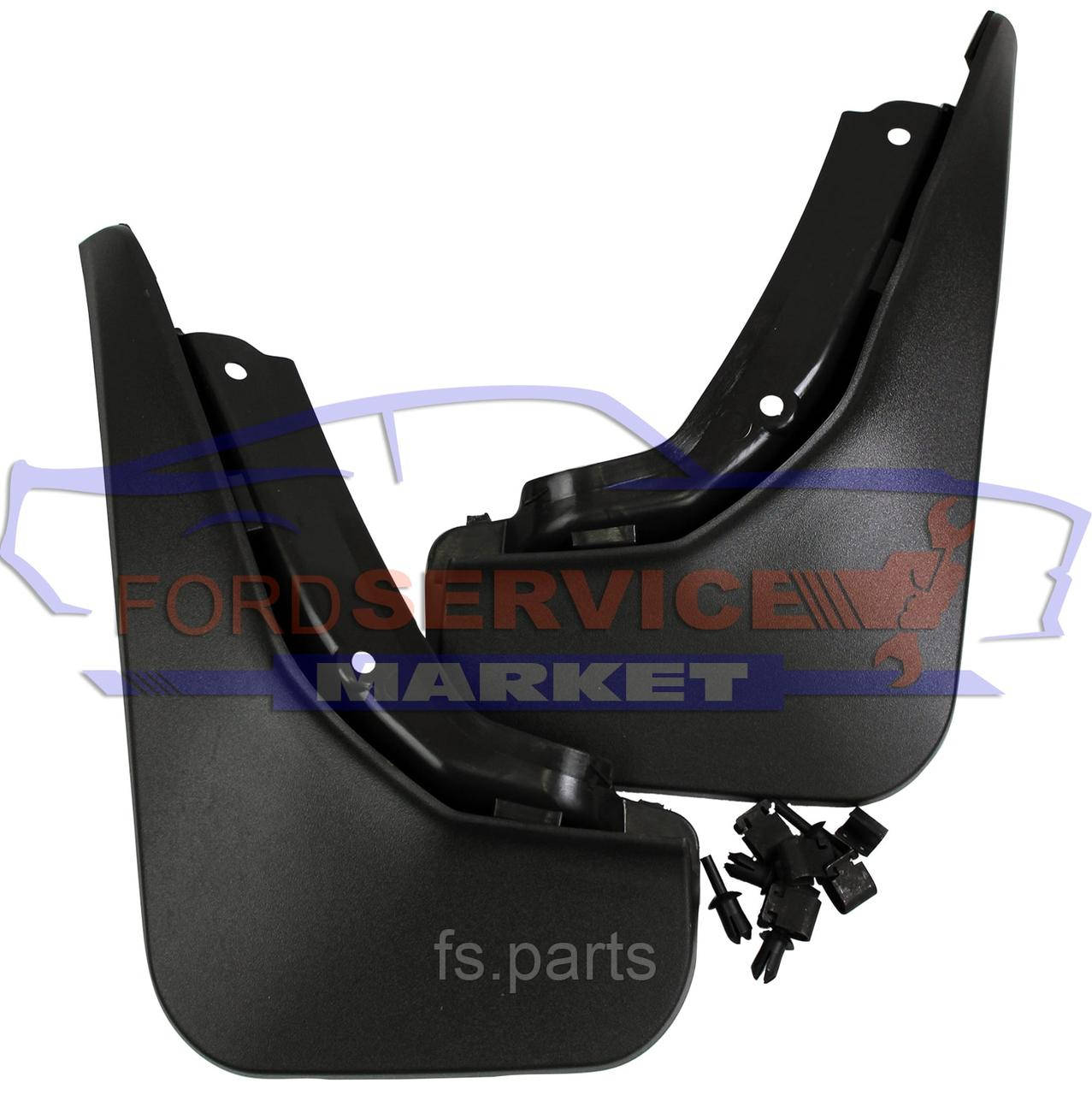 Бризковики задні к-т із кріпленням оригінал Ford Fiesta 7 08-18, хетчбек, фото 1