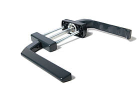 Ручка балконна двостороння вузька антрацит