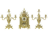 Набор Часы и 2 подсвечника на 5 свечей Stilars 1383