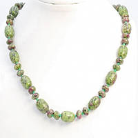 Буси Цоїзит 14х10 мм 46 см