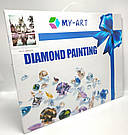 Мозаїка алмазна My Art Оголена дівчина з голограмових страз (MRT-TNG720) 40 х 50 см (На підрамнику), фото 2