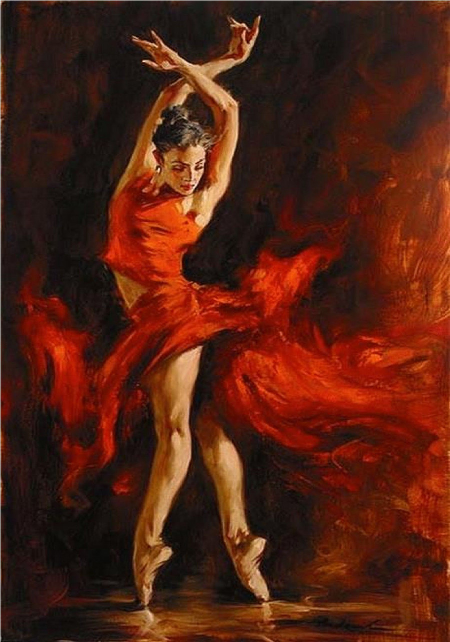 Картина мозаїка My Art Закохана в танго (MRT-TN029) 30 х 40 см (На підрамнику)