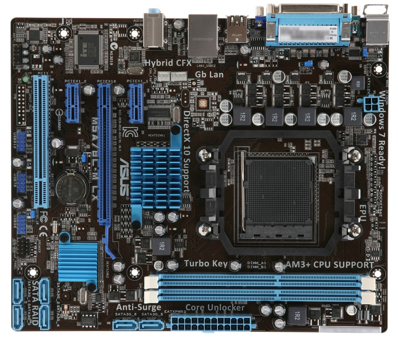 Материнська плата ASUS M5A78L-M LX  Socket AM3+