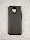 Чохол-книжка Clear Mirror для Xiaomi Redmi Note 9 Pro black, фото 5