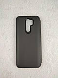 Чохол-книжка Clear Mirror для Xiaomi Redmi 9 black, фото 3