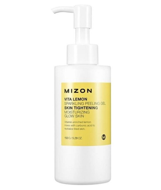 Лимонний гель-пілінг для обличчя Mizon Vita Lemon Sparkling Peeling Gel 150 мл