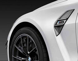 Накладки на крило M Performance для BMW M4 G82, 51132469622-51132469623