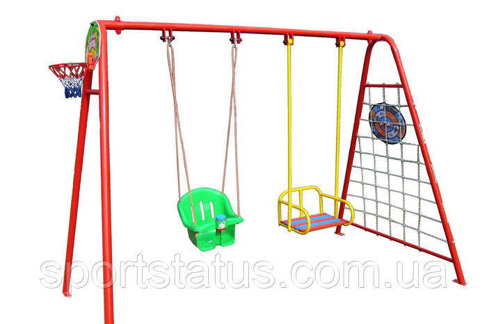 Качели детские для улицы+сидение для малышей (ID#1396457345), цена ...