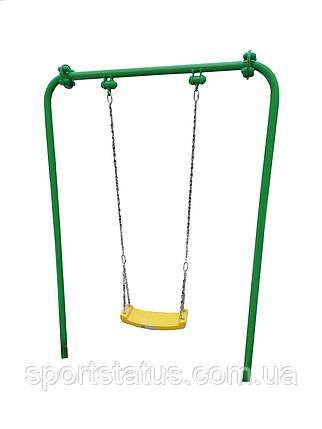 Детские качели для дома с пластиковым сидением,одноместные, фото 1