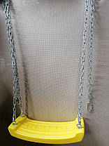 Детские качели для дома с пластиковым сидением,одноместные, фото 2