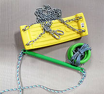 Гойдалки дитячі з підвісним сидінням, фото 4