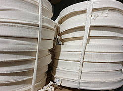 Стрічка киперна ХБ бежева 10-50 мм