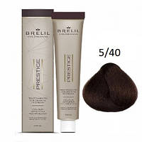 Фарба для волосся Brelil Colorianne Prestige 5/40 світлий мідний шатен 100 мл