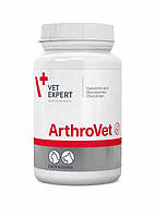 Кормова добавка VetExpert ArthroVet (Артровет) при захворюваннях хрящів і суглобів для собак і кішок 90 таблеток
