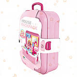 Портативний рюкзак Cosmetics toy  ⁇  Ігровий набір для дівчинки  ⁇  Ігровий набір дитячий для принцеси рюкзак, фото 5