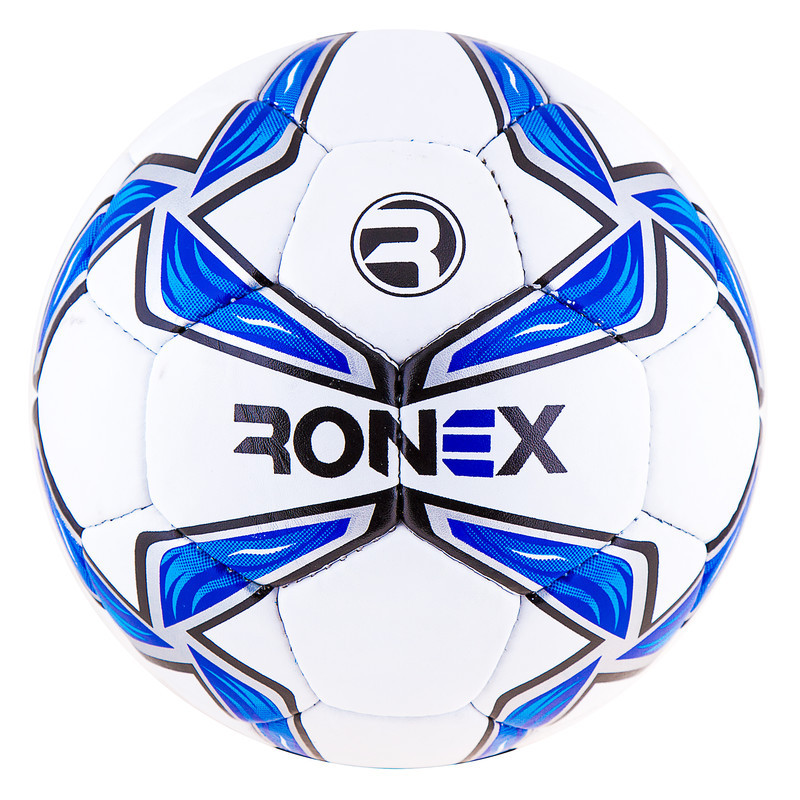 М'яч футбольний Grippy Ronex-MLT, синій.