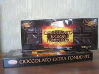 Шоколад черный 500 гр Cioccolato extra Fondente Dolciando Италия