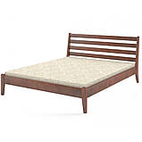 Кровать деревянная Челси 160*200 (посилені ламелі) Мебігранд, фото 2