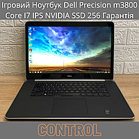 Ігровий Ноутбук Dell Precision m3800 Core I7 IPS NVIDIA SSD 256 Гарантія
