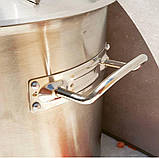 Каструля з неіржавкої сталі 15 літрів Edenberg EB-3772 Посуд для індукційної плити, фото 2