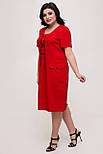 Сукня Аркадія червоний 50 (100554), фото 2