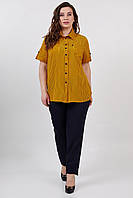 Рубашка ТМ ALL POSA Микелла желтый 50 (100541)