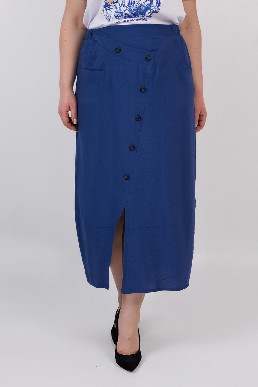 Юбка Алфея синий 50 (100536), фото 1