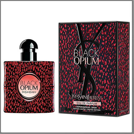 Yves Saint Laurent Black Opium Baby Cat Collector парфумована вода 90 ml. (Блек Опіум Бебі Кет Колектор), фото 2