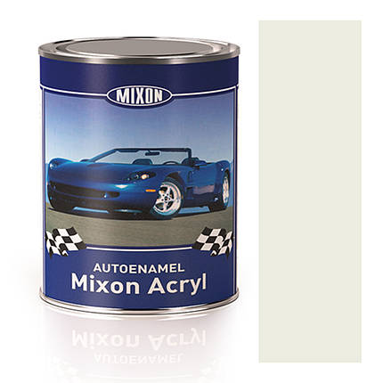 Автоемаль MIXON ACRYL Біла 201 1л, фото 1