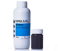 Краска для запайки среза кожи GIRBA NUBIO цвет Темно-коричневый глянец 100мл