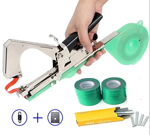 Акція! Набір для підв'язки рослин: степлер + скоба + стрічка