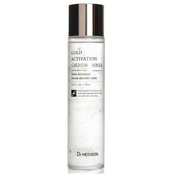 Тонер з колоїдним золотом Dr.Hedison Gold Activation Calming Toner