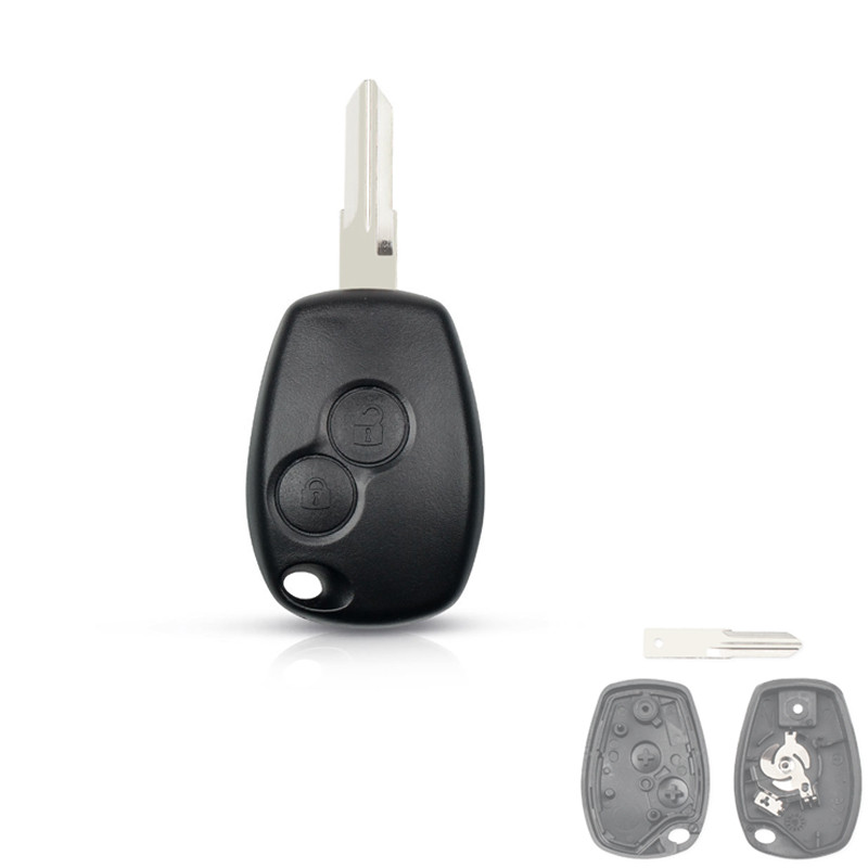 Ключ заготівка, корпус під чіп, 2кн, Renault, VAC102
