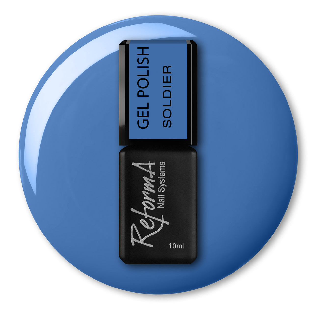 Гель-лак ReformA - Soldier (сине-блакитний), 10 мл (941926), фото 1