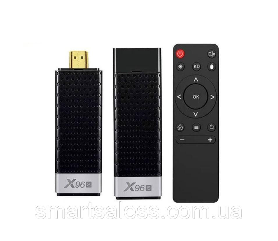 Портативна Смарт-ТВ приставка Netbox X96S TV STICK 4Gb + 32Gb