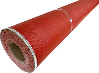 Склотканина з подвійним силіконовим покриттям TG-430 S2 50/50 RED (червона)