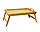 Бамбуковий столик-піднос з ручками, фото 5