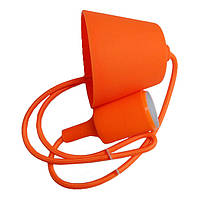 Светильник силиконовый ART-LOFT E27 оранжевый LUMANO