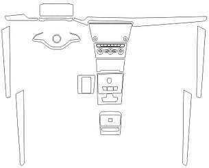 Комплект викройок для салону SKODA SUPERB 2019