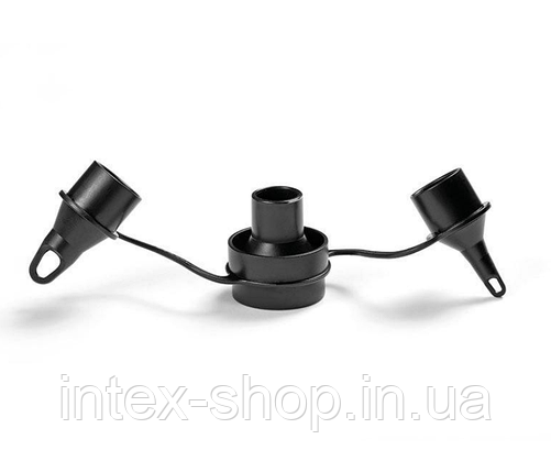 Набір насадок (3 в 1) 11552 для електричних насосів Intex, фото 1