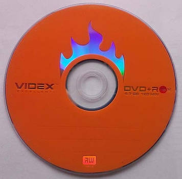 DVD+R 16х 4.7Gb/120min Videx bulk(10)