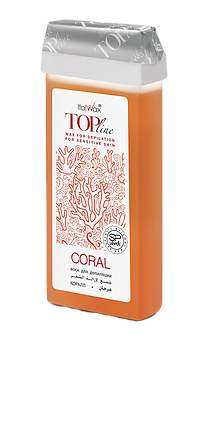 Гібридні теплі воски TOP LINE ItalWax Коралл. 100 мл