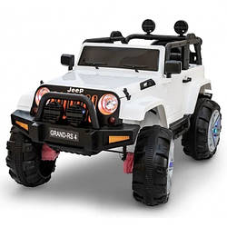 Електромобіль Cabrio JEEP GRAND-RS4 білий