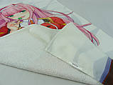 150х90см 1150грн ZERO TWO Полотенце Зеро Ту пляж сауна баня махра принт Darling in the FranХХ Милый во Франксе, фото 5