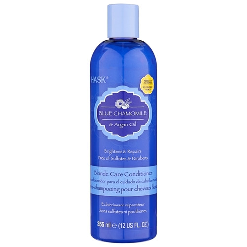 Кондиціонер з екстрактом блакитної ромашки Hask Blue Chamomile with Argan Oil Blonde Care Conditioner, 355 мл