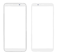 Стекло (для ремонта дисплея) Samsung J600F Galaxy J6 (2018), белое