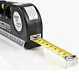 Лазерний рівень із вбудованою рулеткою LASER LEVEL PRO 3, фото 5